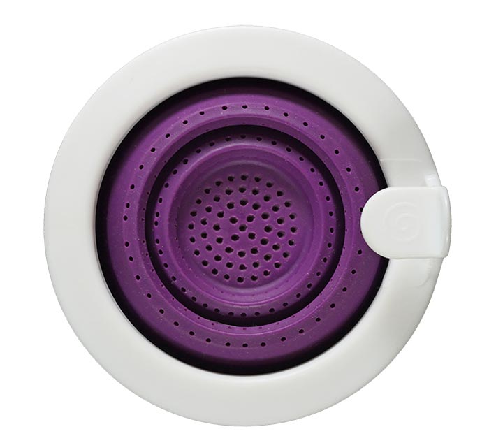 Tuffy Tea Steeper - Travel Tea Infuser, Silicone Tea Basket