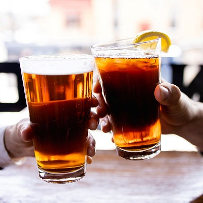 Tea Beer on tap