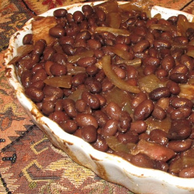 Lapsang Baked Beans