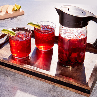 sangria tea mocktail