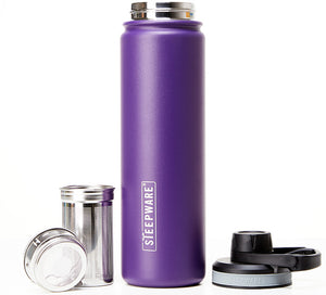 Tea Infuser Bottle Stainless Steel Insulated Thermos Leakproof