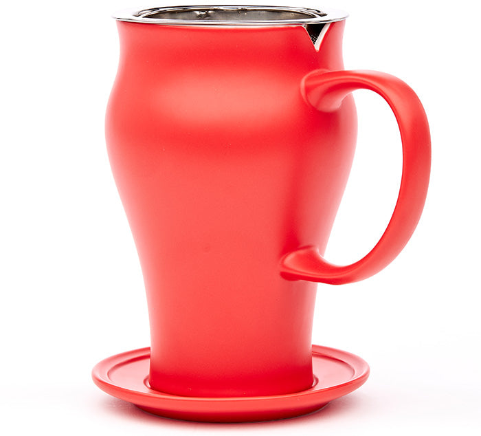 Satin Tea Infuser Mug 16oz – Megan's Pantry