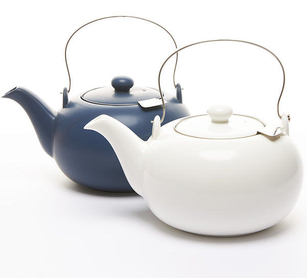 Service Ideas TT07SS Tea Time Round Teapot, 24 ounces, Stainless Steel,  Polished